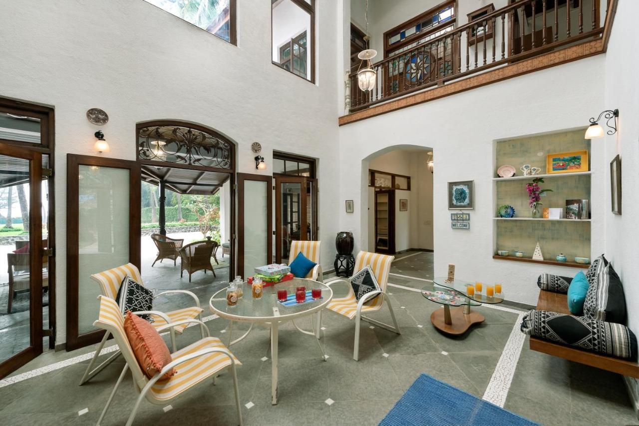Saffronstays Thalassea, Alibaug - Picturesque Sea-Facing Villa With Colonial Decor 阿里巴格 外观 照片